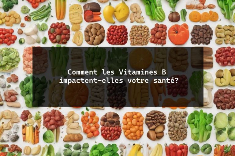 Comment les Vitamines B impactent-elles votre santé