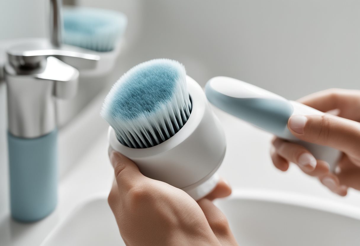 brosse nettoyante pour le visage
