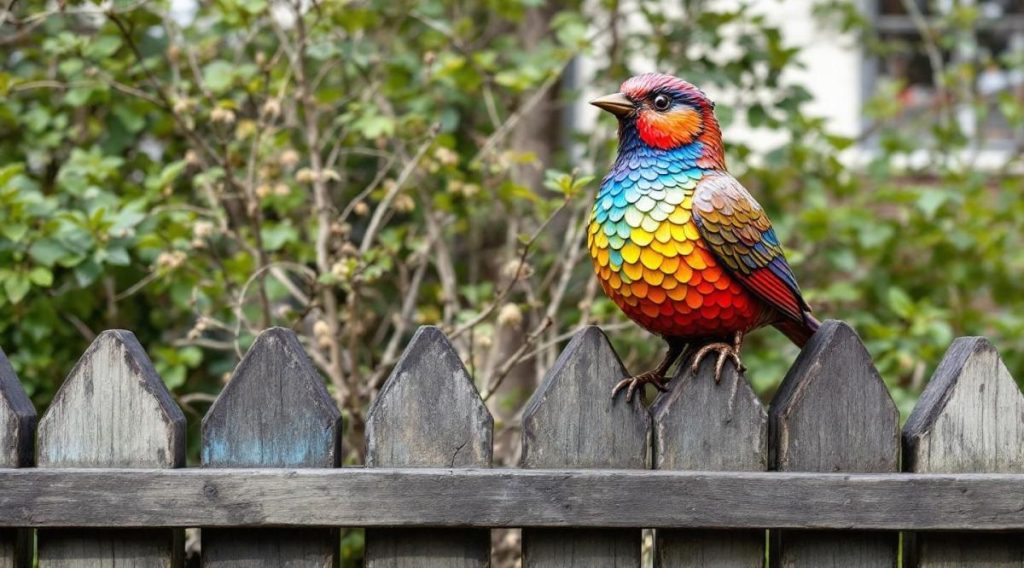 Votre jardin est triste ? L&rsquo;oiseau en résine pourrait tout changer